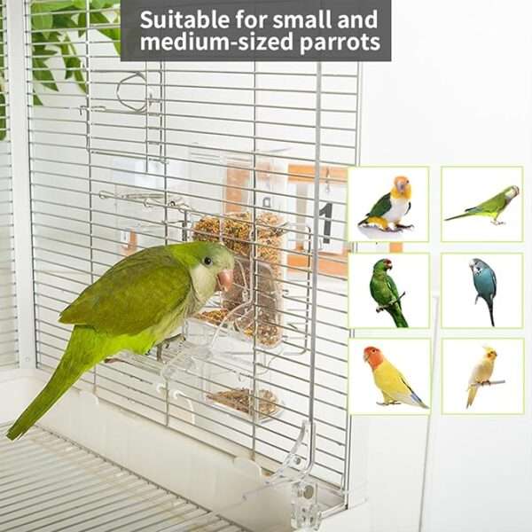 Automatic Bird Feeder & Water Dispenser Set - Image 6