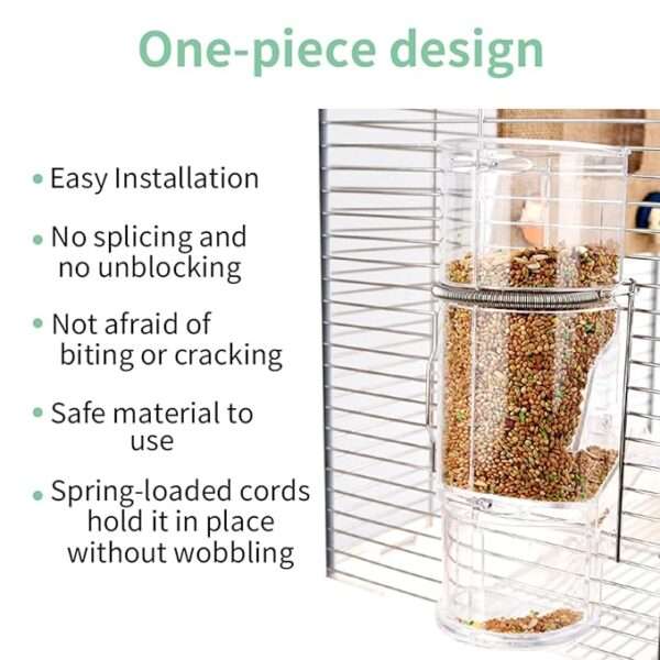 Automatic Bird Feeder & Water Dispenser Set - Image 3